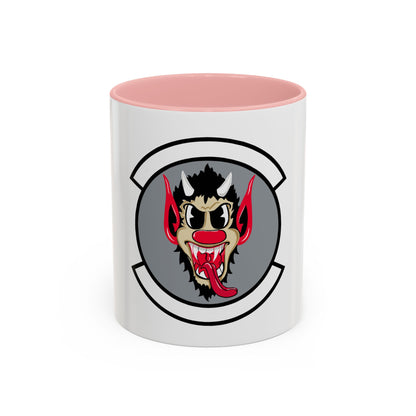 69 Fighter Squadron AFRC (U.S. Air Force) Accent Coffee Mug