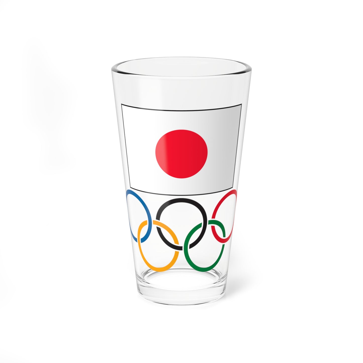 Japanese Olympic Committee logo (Japan) Pint Glass 16oz