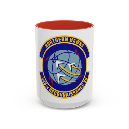 348th Reconnaissance Squadron (U.S. Air Force) Accent Coffee Mug