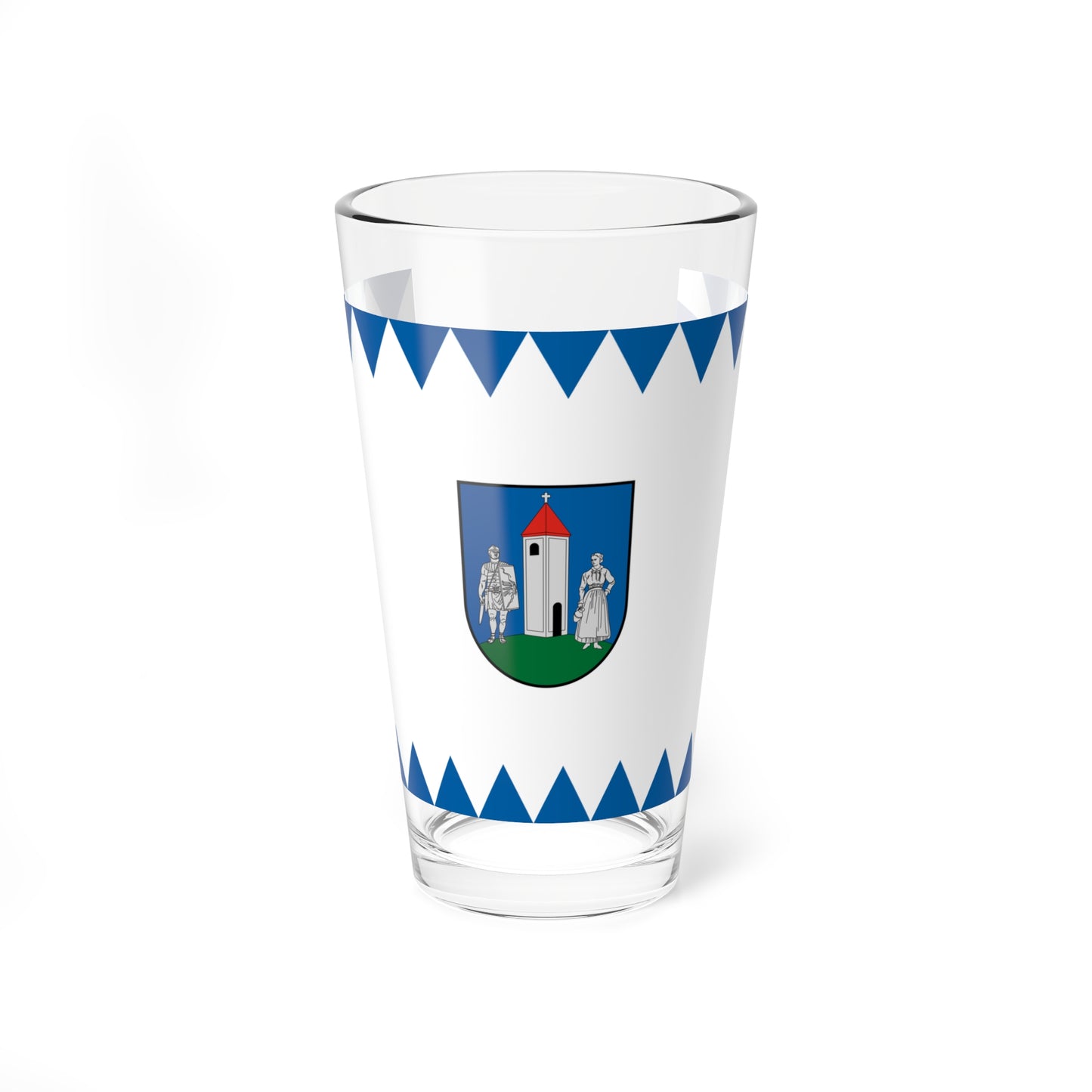 Flag of Katafa (Hungary) Pint Glass 16oz