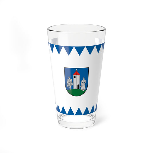 Flag of Katafa (Hungary) Pint Glass 16oz