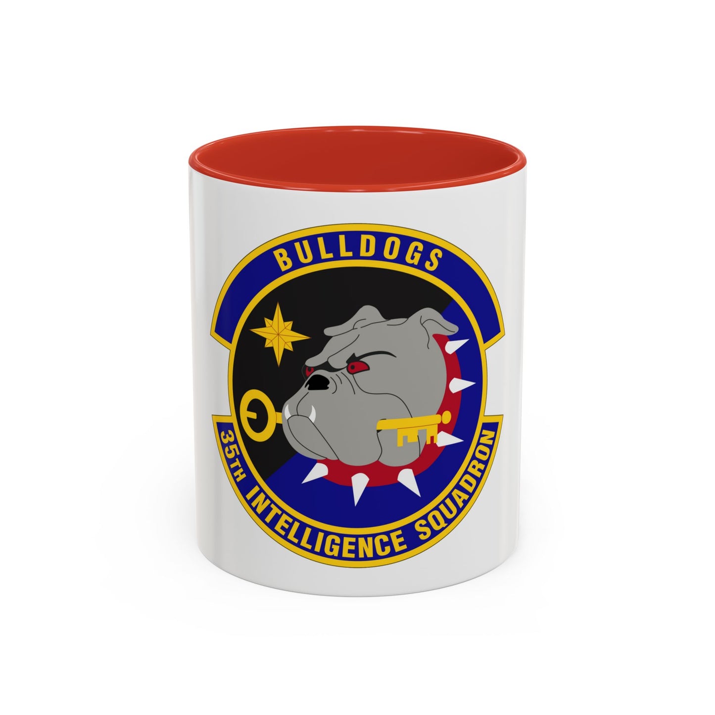35 Intelligence Squadron AFISRA (U.S. Air Force) Accent Coffee Mug