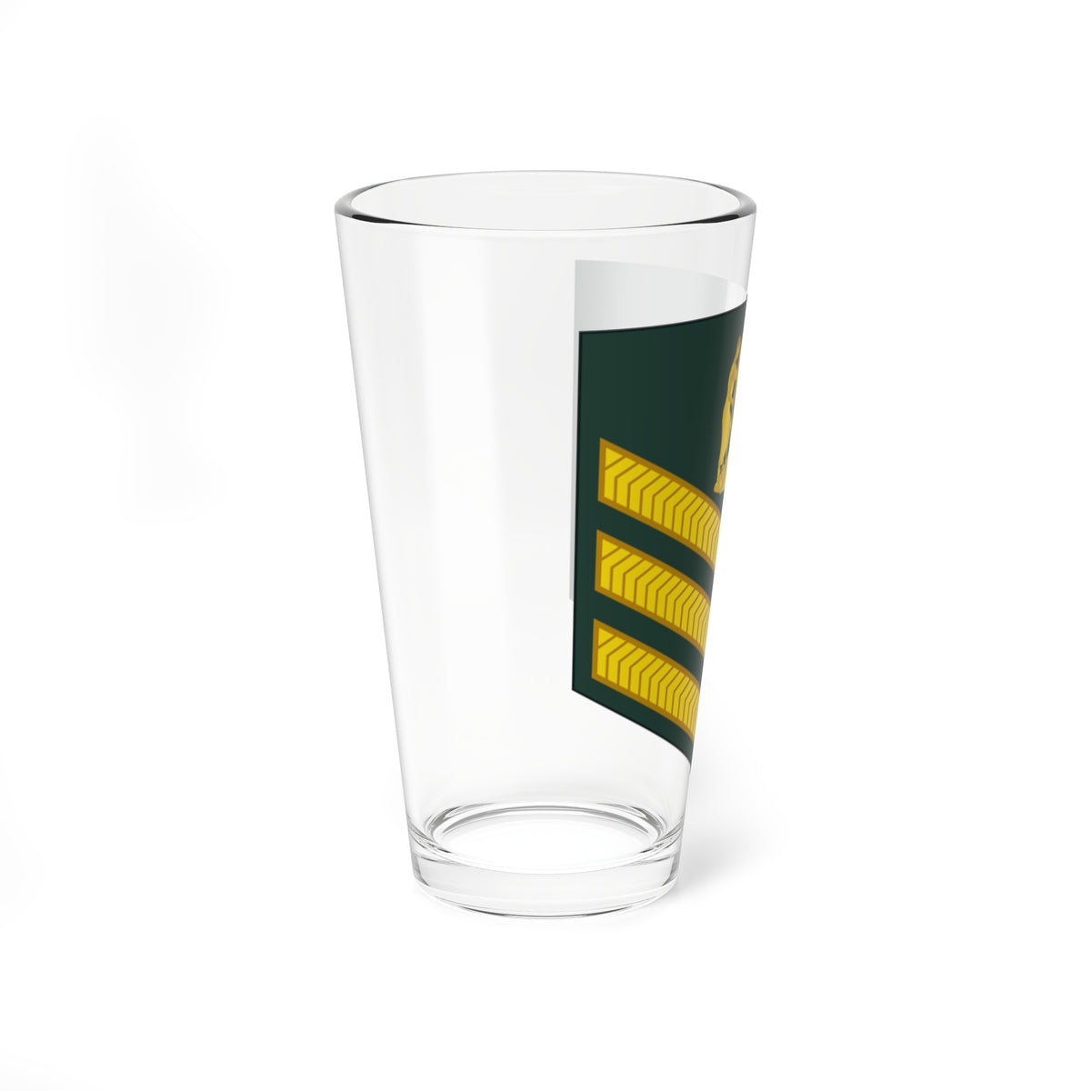 04 Tanzania Army SSG (Tanzania) (Military Rank) Pint Glass 16oz