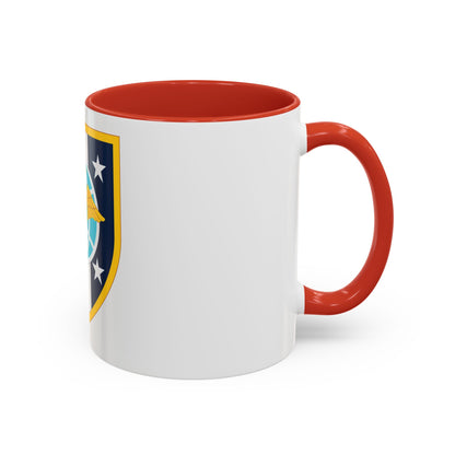 Uniformed Services University of the Health Sciences (U.S. Army) Accent Coffee Mug