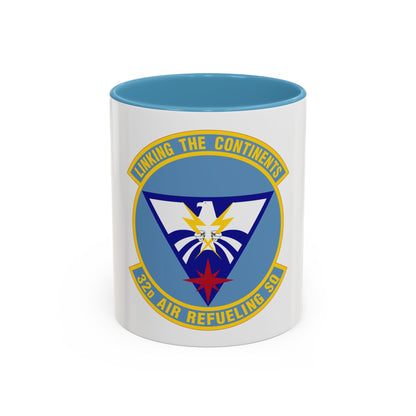 32 Air Refueling Squadron AMC (U.S. Air Force) Accent Coffee Mug