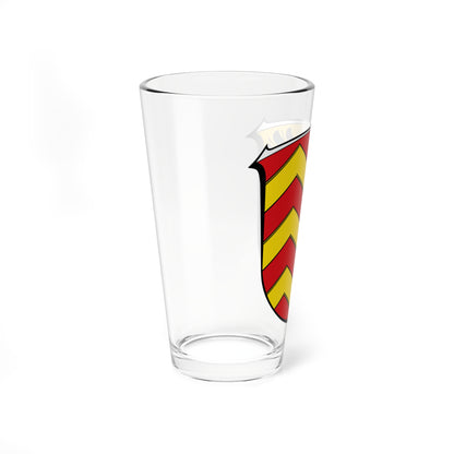 Wappen Nidderau (Germany) (Coat of Arms) Pint Glass 16oz