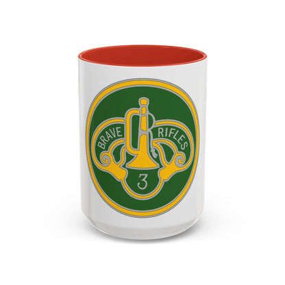 3 Cavalry Regiment 3 (U.S. Army) Accent Coffee Mug