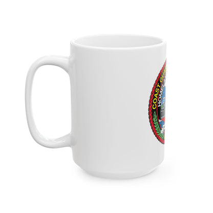 USCG Station Juneau Alaska   Homeland Security (U.S. Coast Guard) White Coffee Mug
