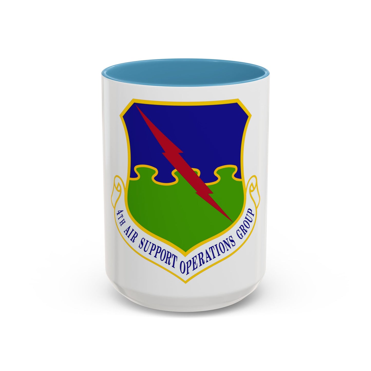 4 Air Support Operations Group USAFE (U.S. Air Force) Accent Coffee Mug