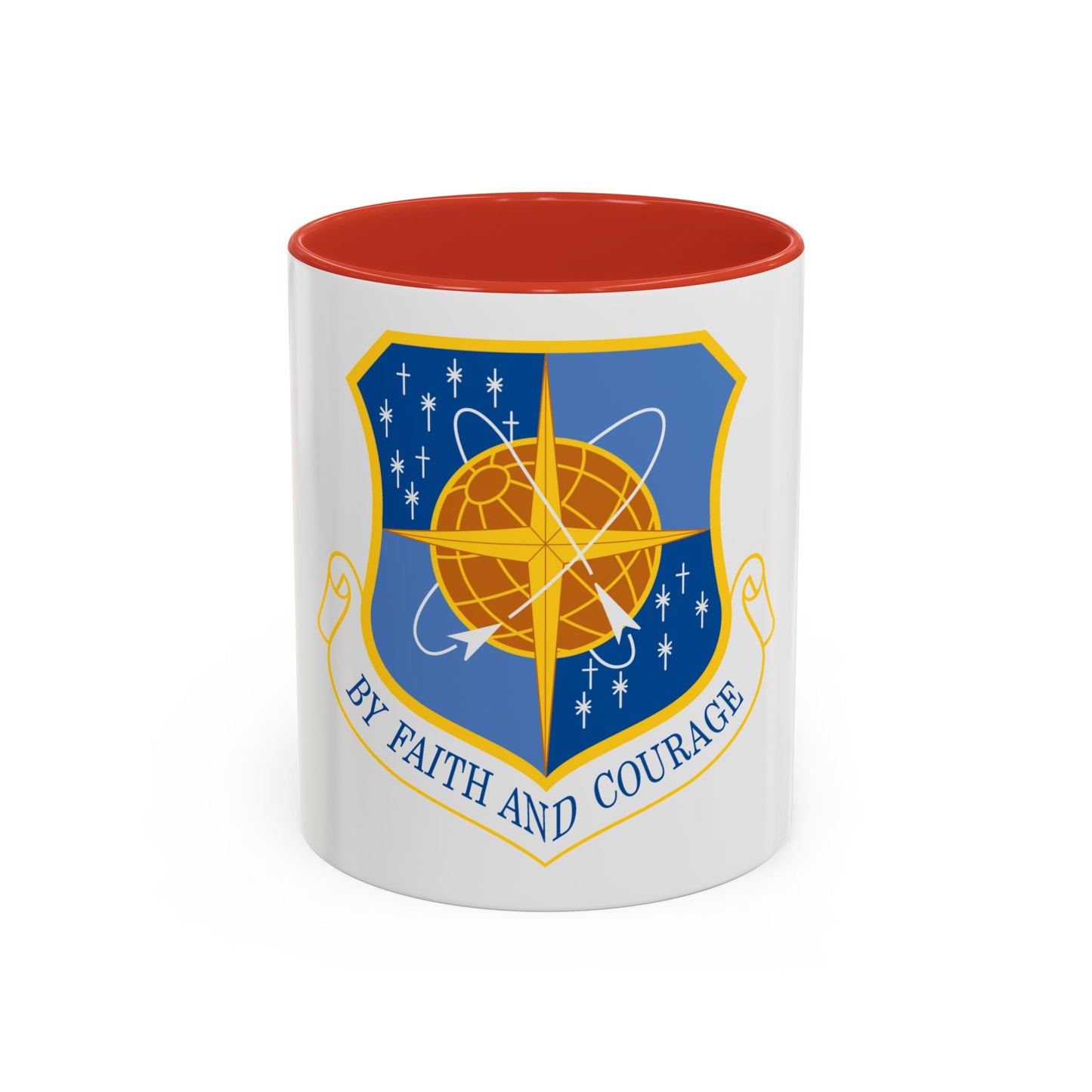 172d Airlift Wing (U.S. Air Force) Accent Coffee Mug