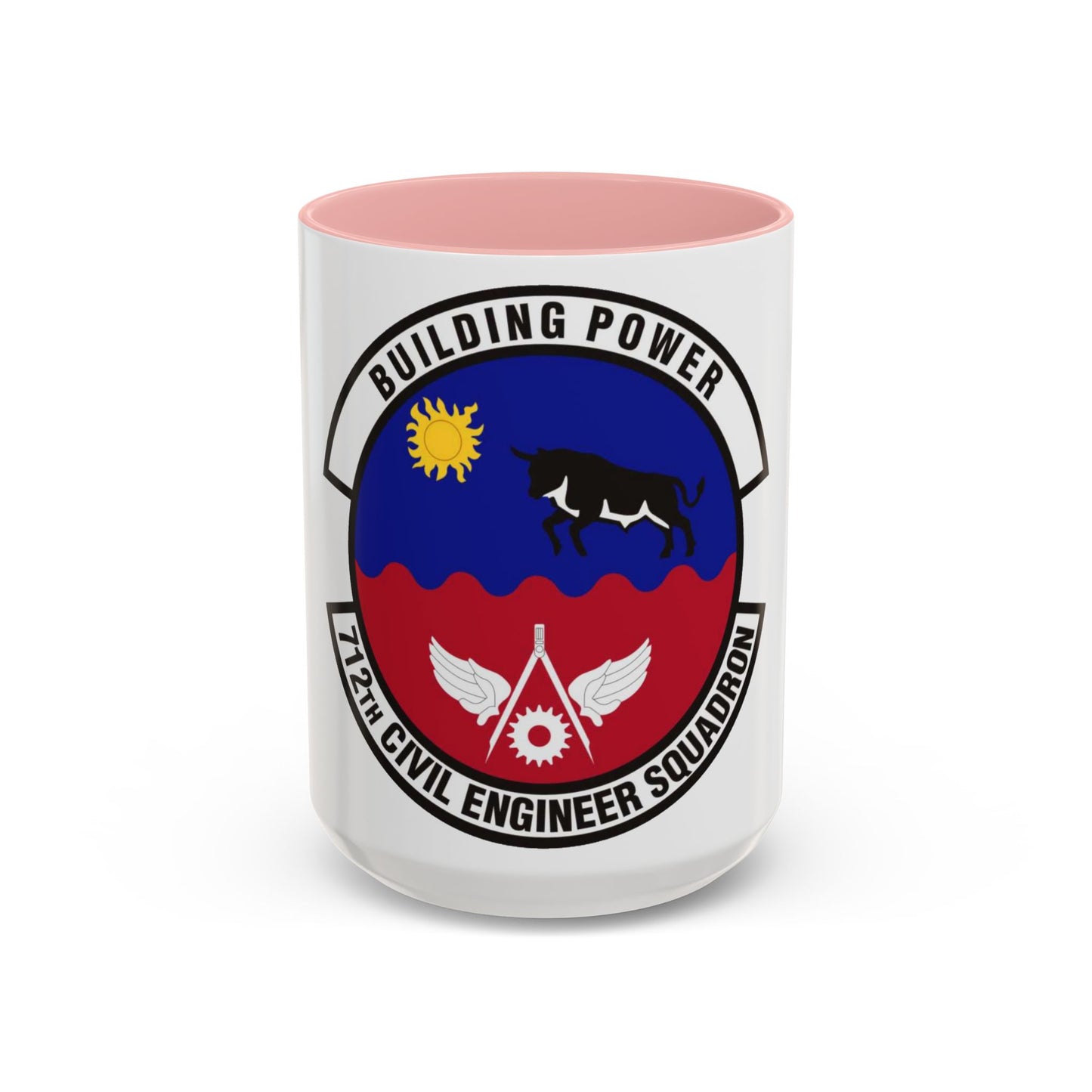 712th Civil Engineer Squadron (U.S. Air Force) Accent Coffee Mug