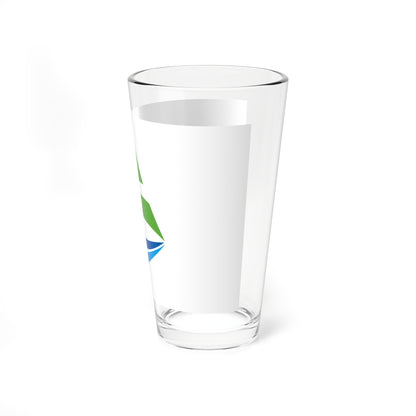 Flag of Kainan Wakayama (Japan) Pint Glass 16oz