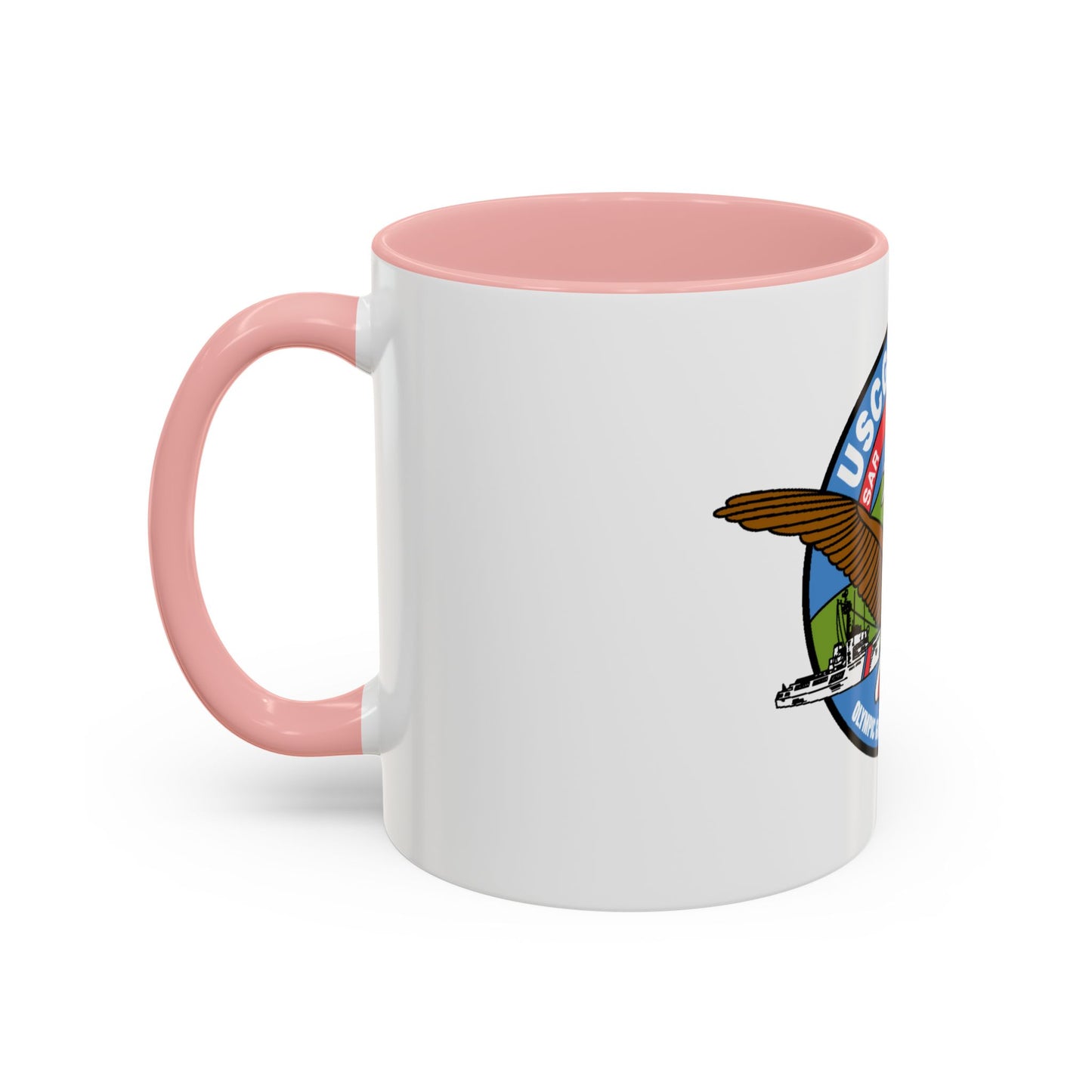 USCGC Active WMEC 618 (U.S. Coast Guard) Accent Coffee Mug
