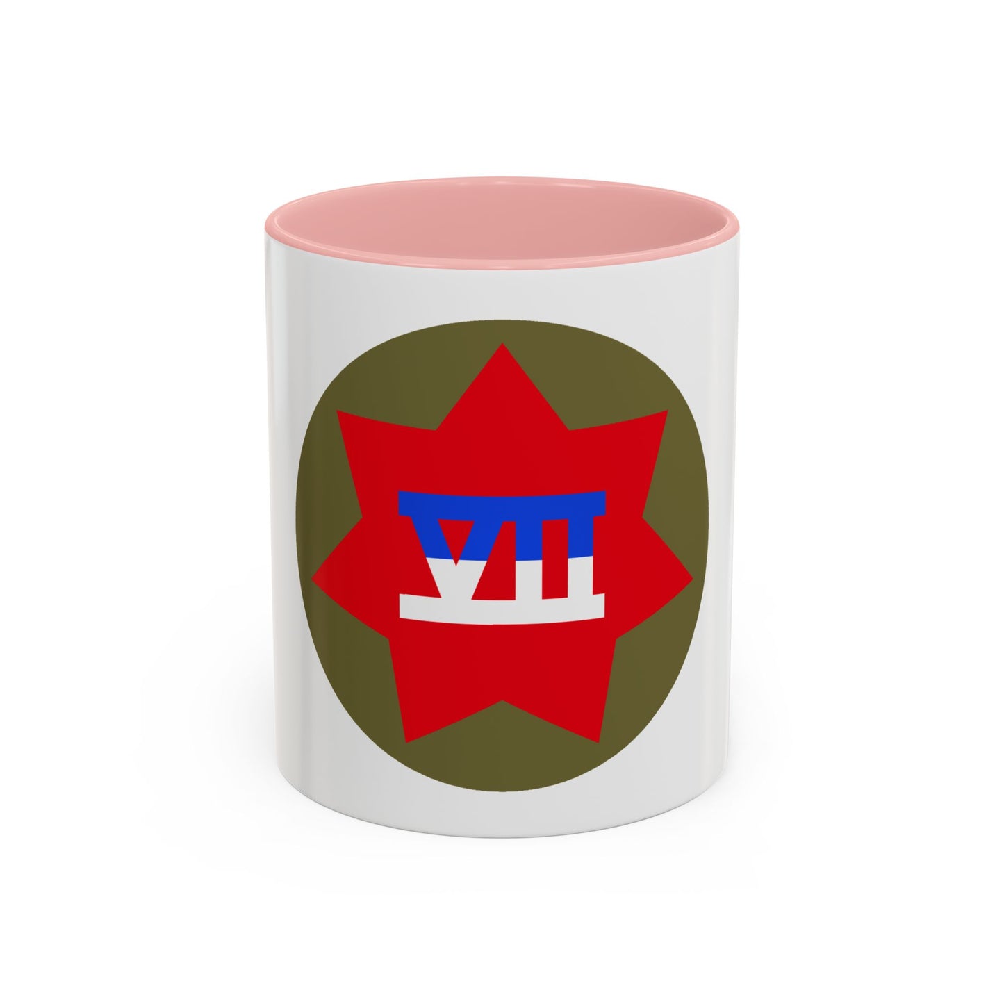 VII Corps (U.S. Army) Accent Coffee Mug