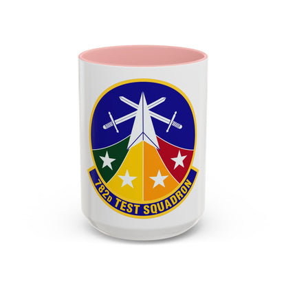 782d Test Squadron (U.S. Air Force) Accent Coffee Mug