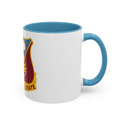 9 Transportation Battalion (U.S. Army) Accent Coffee Mug