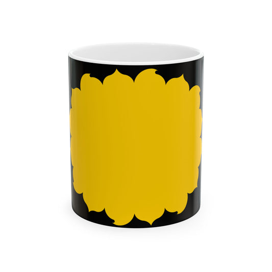 K-blank wide (Kansas) (Road Sign) White Coffee Mug