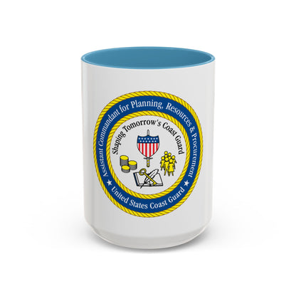 USCG Ast Comdt Plan Res & Proc (U.S. Coast Guard) Accent Coffee Mug