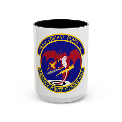 608th Combat Plans Squadron (U.S. Air Force) Accent Coffee Mug