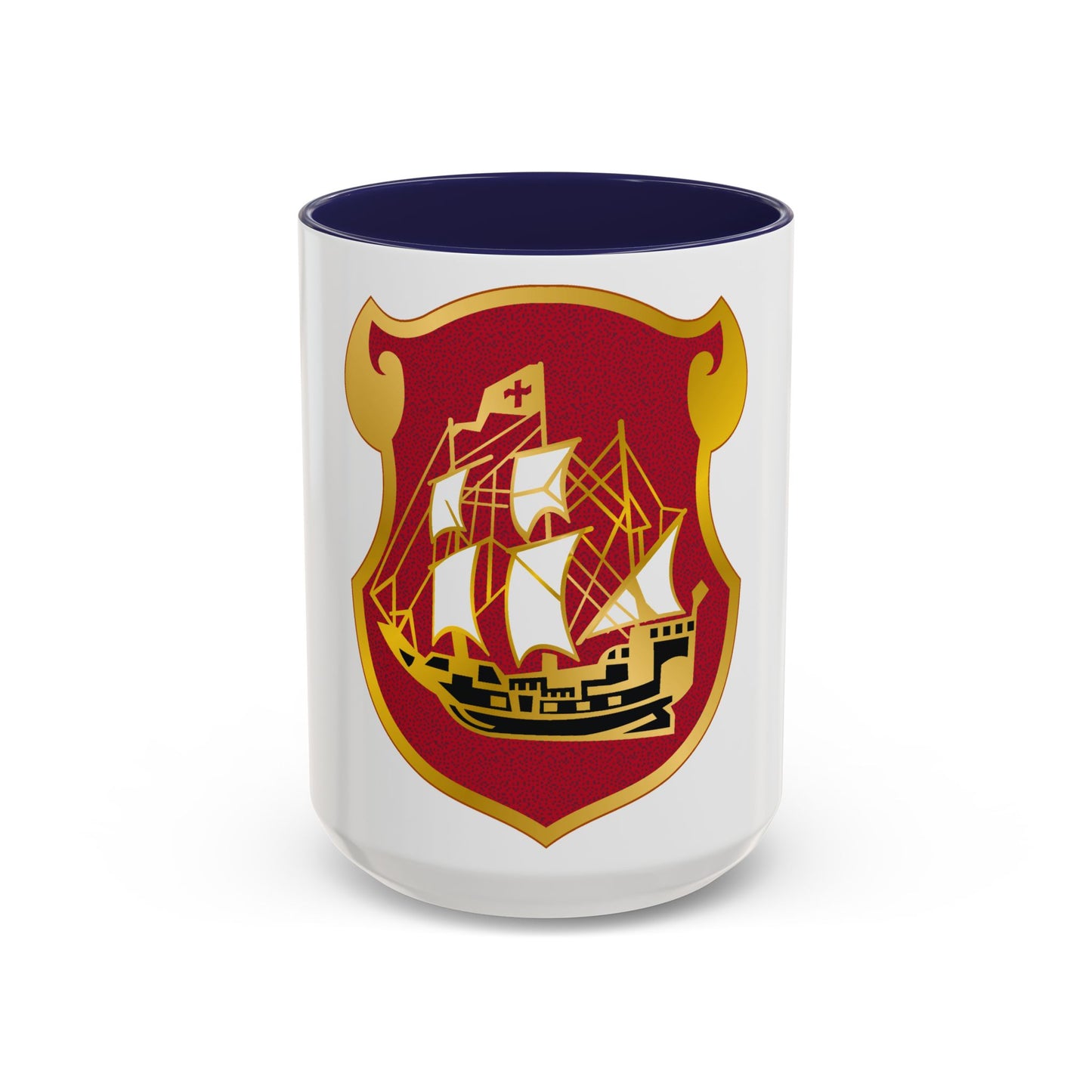 9 Antiaircraft Artillery Gun Battalion (U.S. Army) Accent Coffee Mug