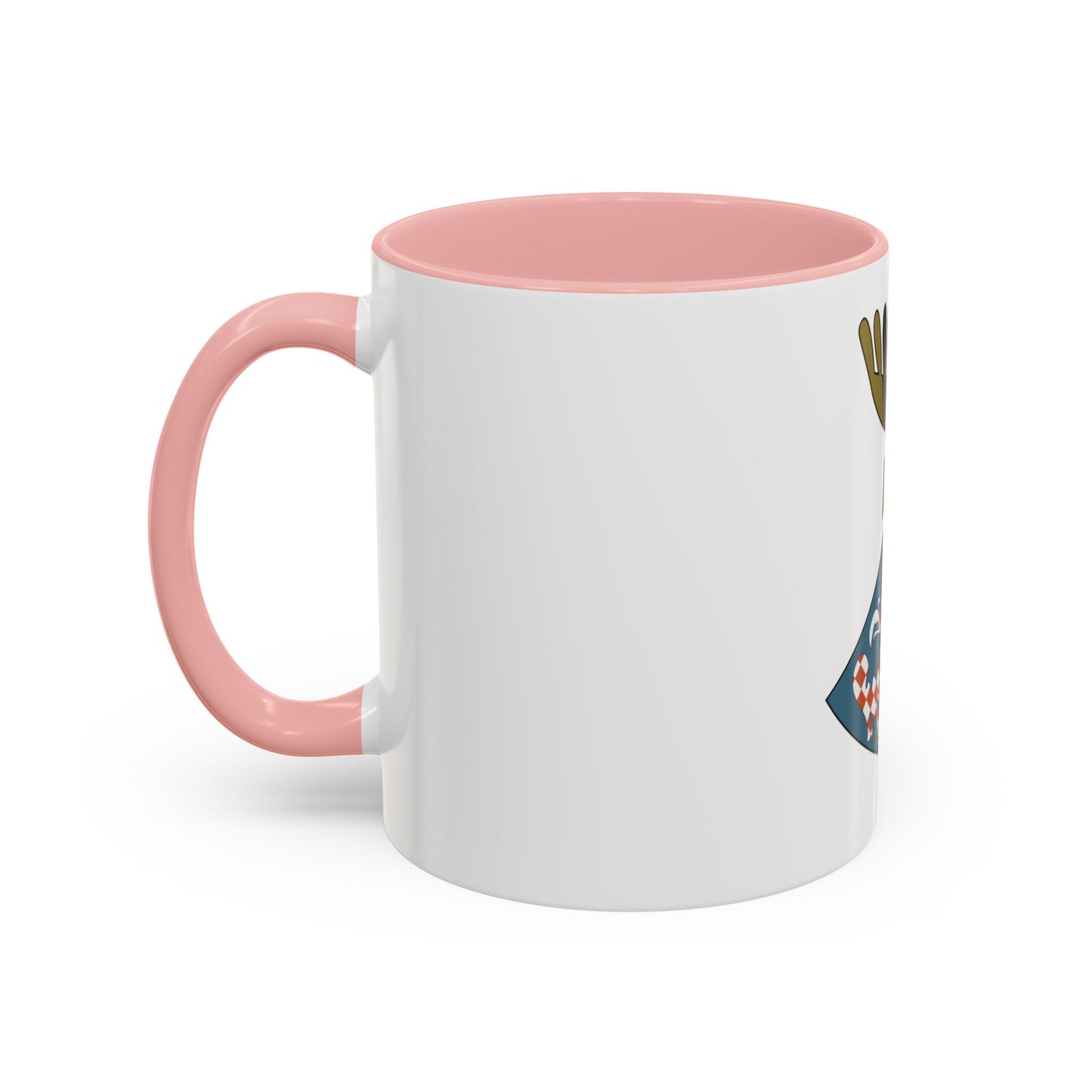 Coat of arms of the Margraviate of Moravia (Wenceslaus II) - Accent Coffee Mug