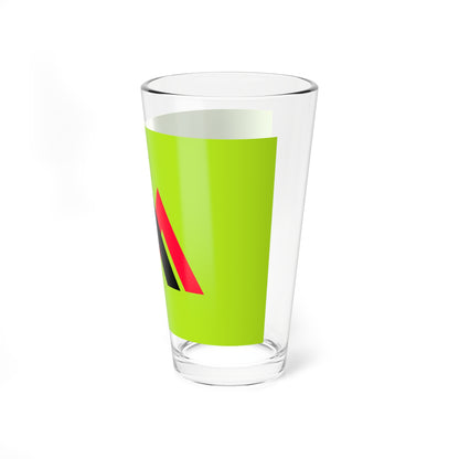 Flag of Kurohone Gunma 1975-2005 (Japan) Pint Glass 16oz