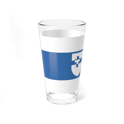 Flag of Bodajk (Hungary) Pint Glass 16oz