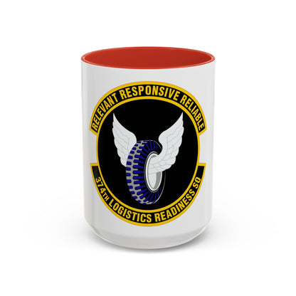 374 Logistics Readiness Squadron PACAF (U.S. Air Force) Accent Coffee Mug