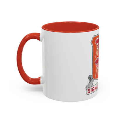 447 Signal Battalion (U.S. Army) Accent Coffee Mug