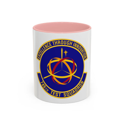 746th Test Squadron (U.S. Air Force) Accent Coffee Mug