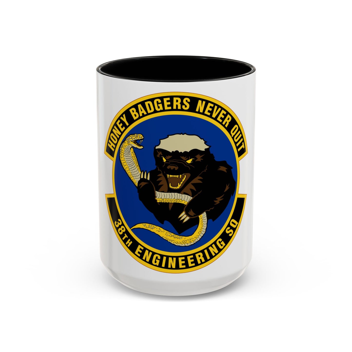 38 Engineering Squadron ACC (U.S. Air Force) Accent Coffee Mug