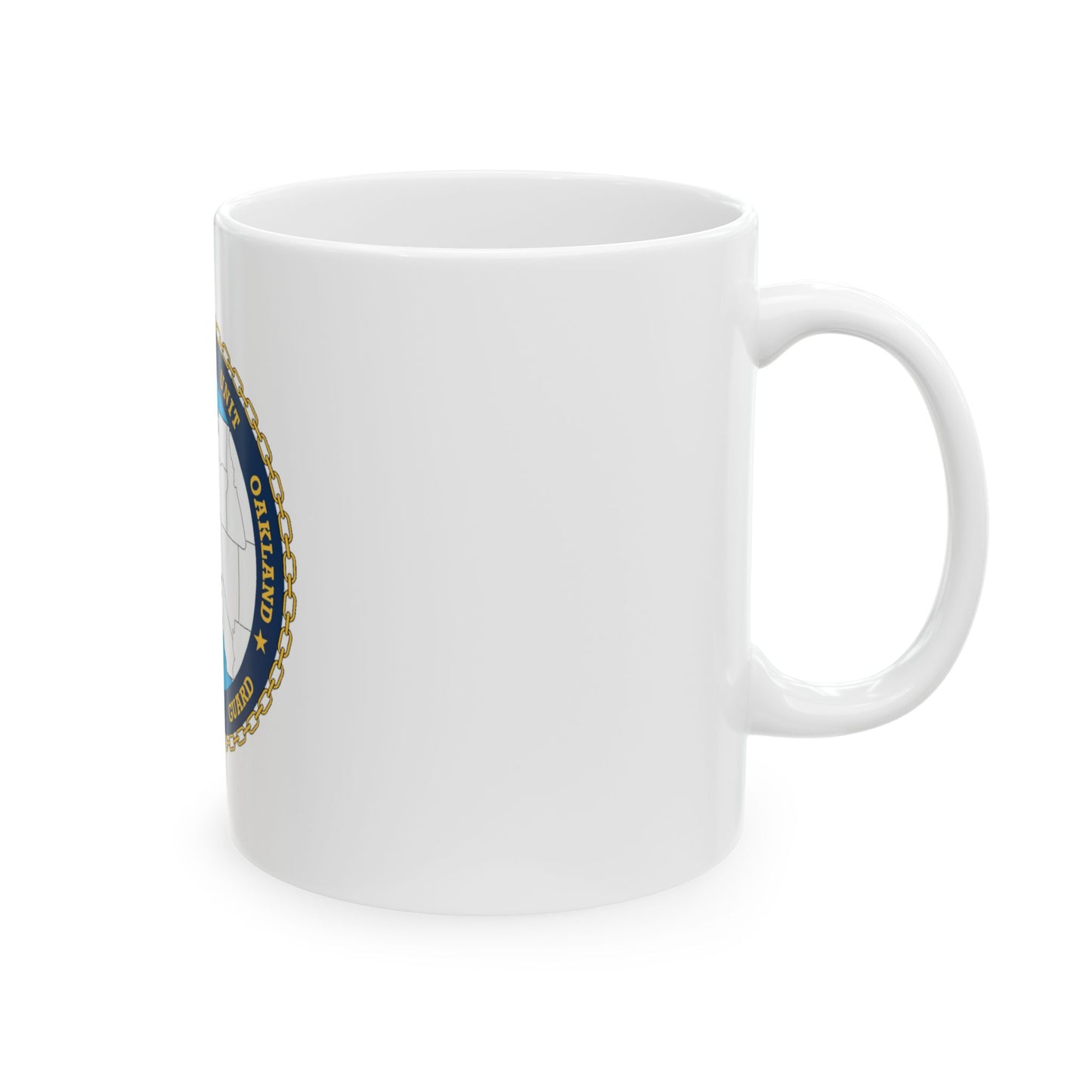 USCG Civil Eng Unit Oakland (U.S. Coast Guard) White Coffee Mug