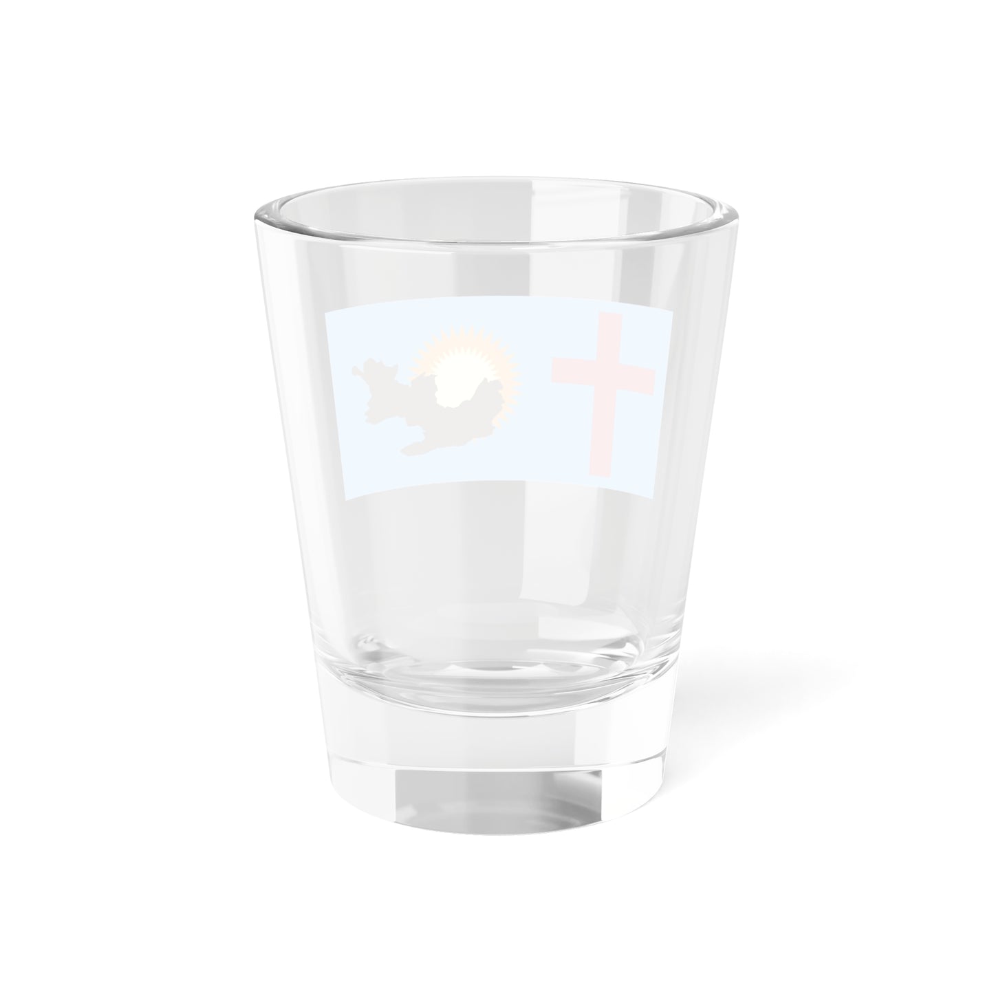 Flag of the Nadroga-Navosa Sovereign Christian State (Fiji) Shot Glass 1.5oz