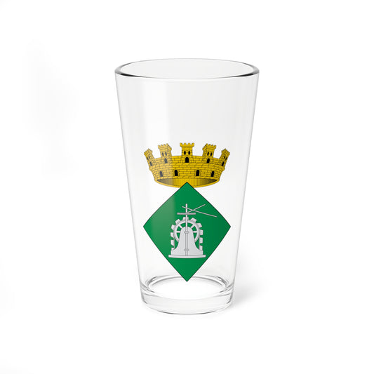 Escudo de la Sénia (Spain) (Coat of Arms) Pint Glass 16oz