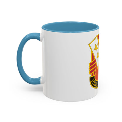 12 Signal Group (U.S. Army) Accent Coffee Mug