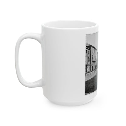 Charleston, S.C. The Post Office (Old Exchange And Custom House, 122 East Bay) (U.S. Civil War) White Coffee Mug