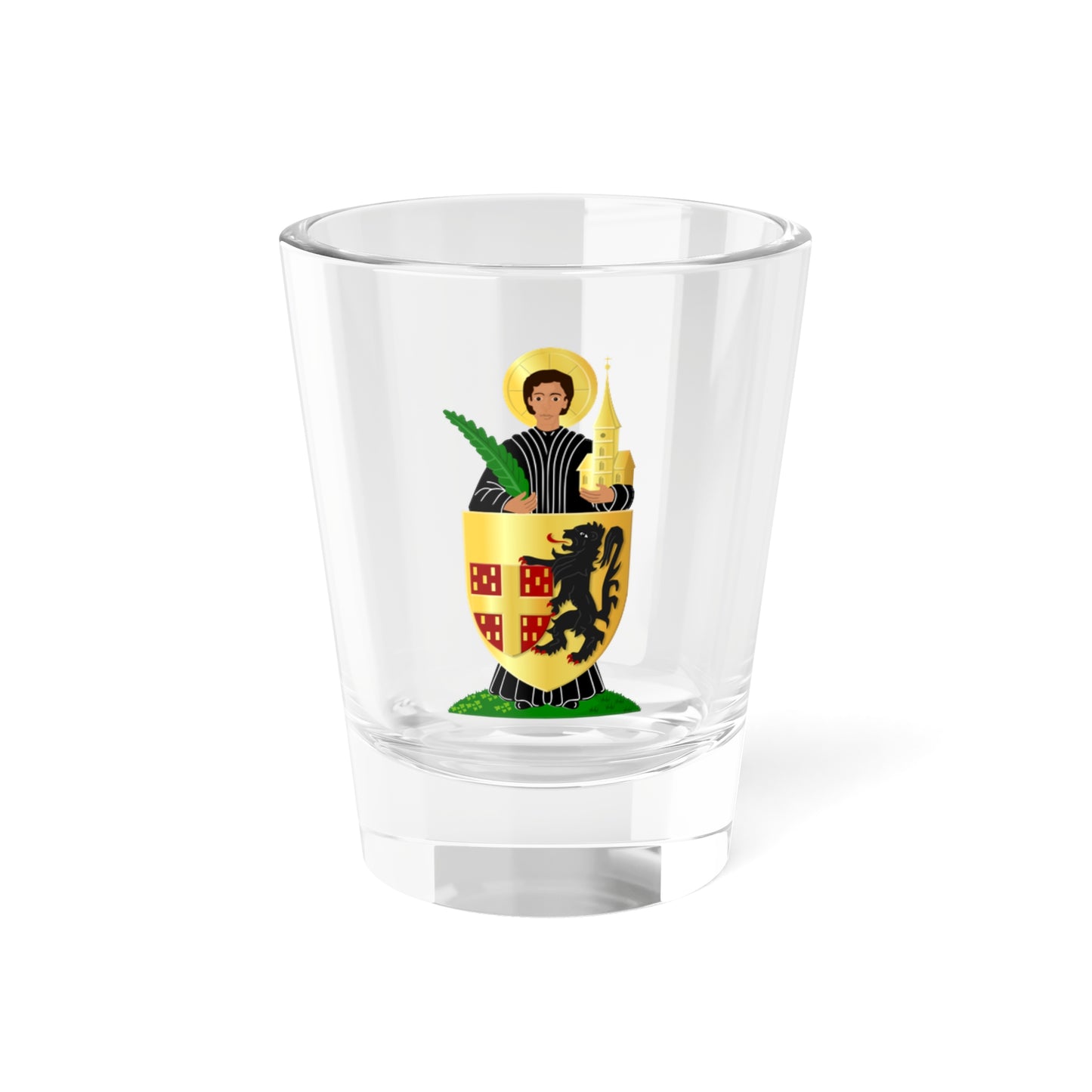 Houthalen-Helchteren wapen (Belgium) (Coat of Arms) Shot Glass 1.5oz