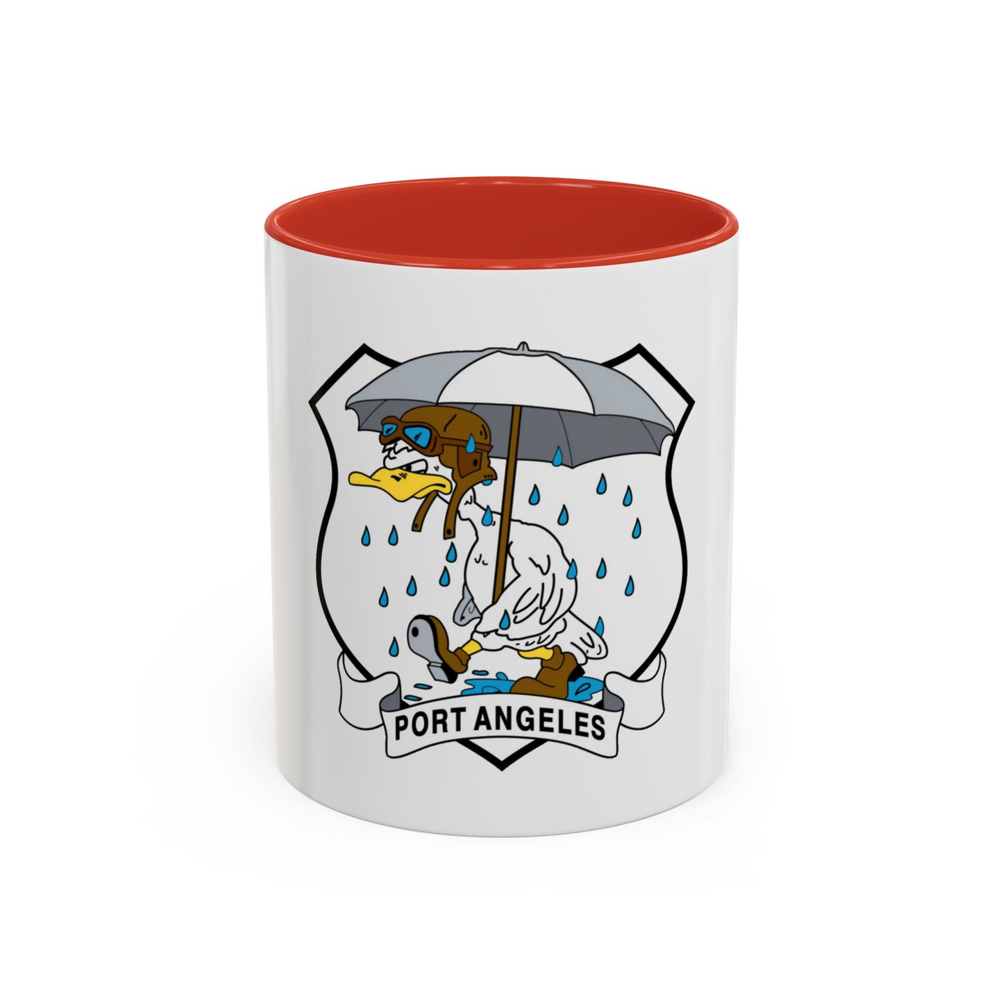 USCG Air Station Port Angeles PAAS (U.S. Coast Guard) Accent Coffee Mug