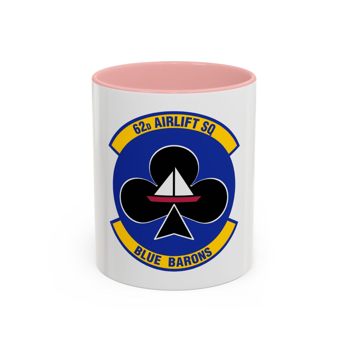 62 Airlift Squadron (U.S. Air Force) Accent Coffee Mug