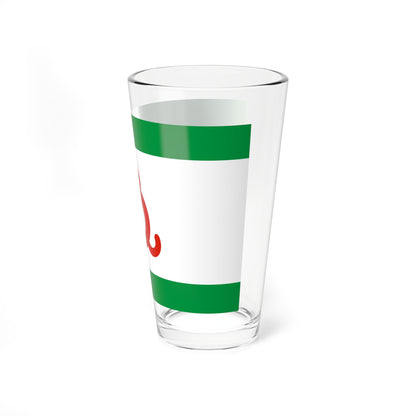 Flag of Ingushetia (Russia) Pint Glass 16oz