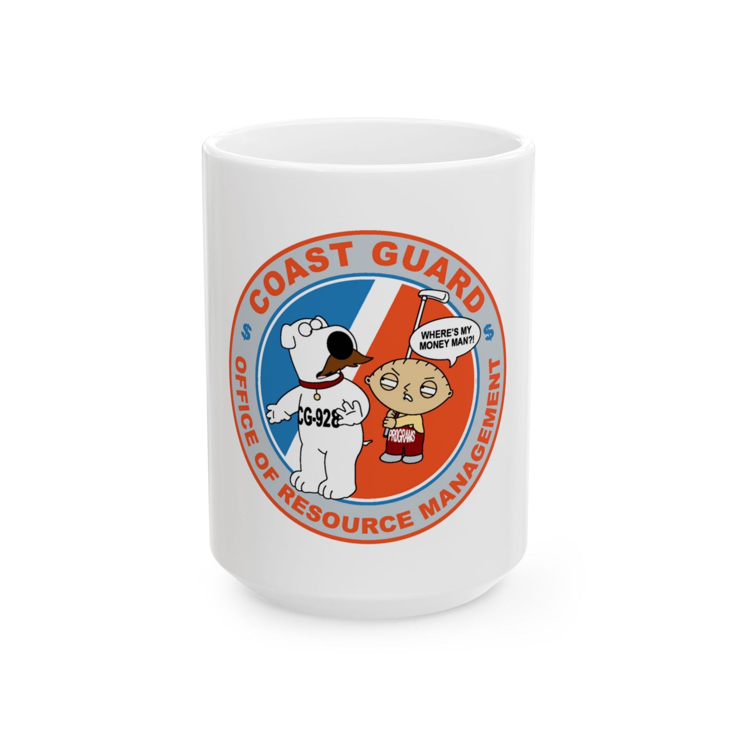 CG 928 ORM (U.S. Coast Guard) White Coffee Mug