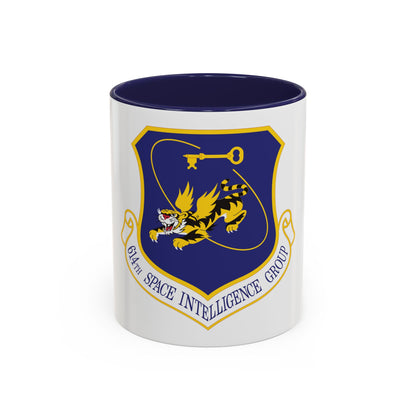 614th Space Intelligence Group (U.S. Air Force) Accent Coffee Mug