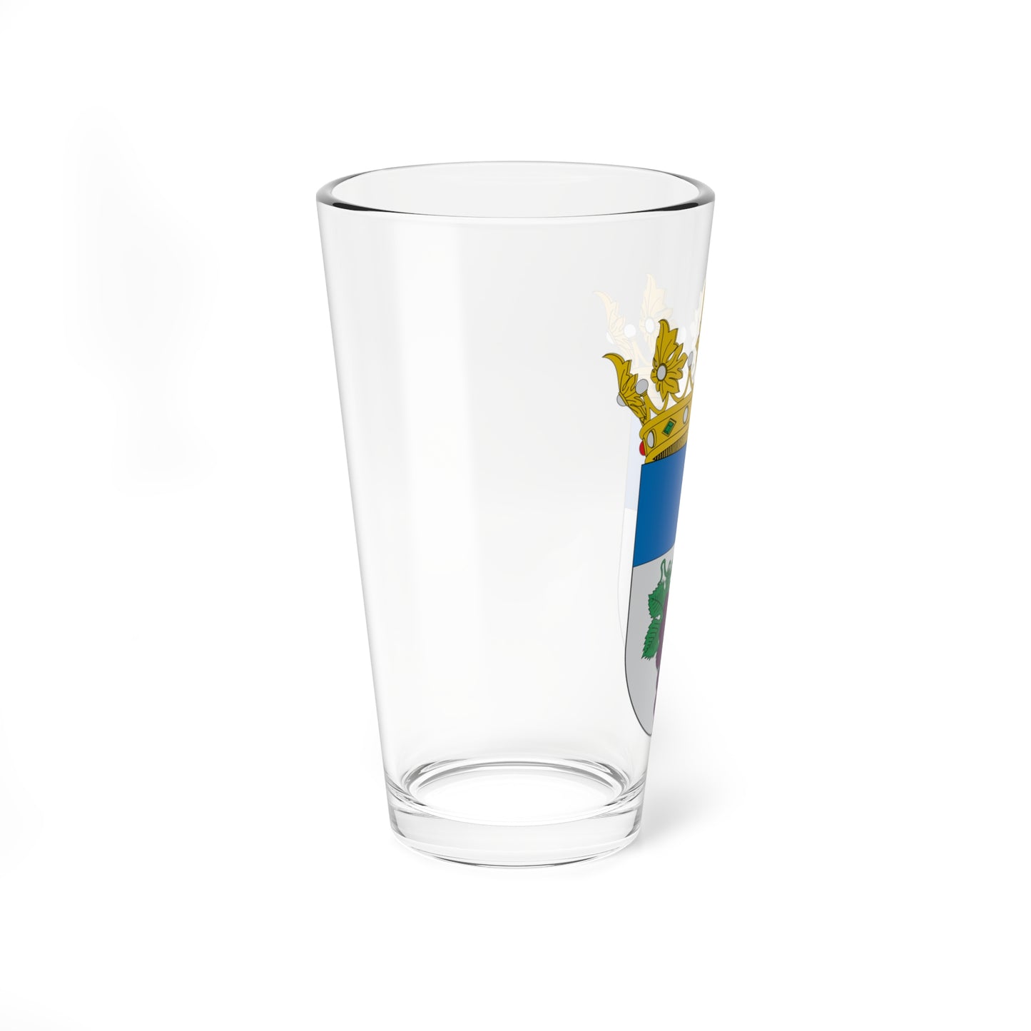Escudo de Clarés de Ribota (Spain) (Coat of Arms) Pint Glass 16oz