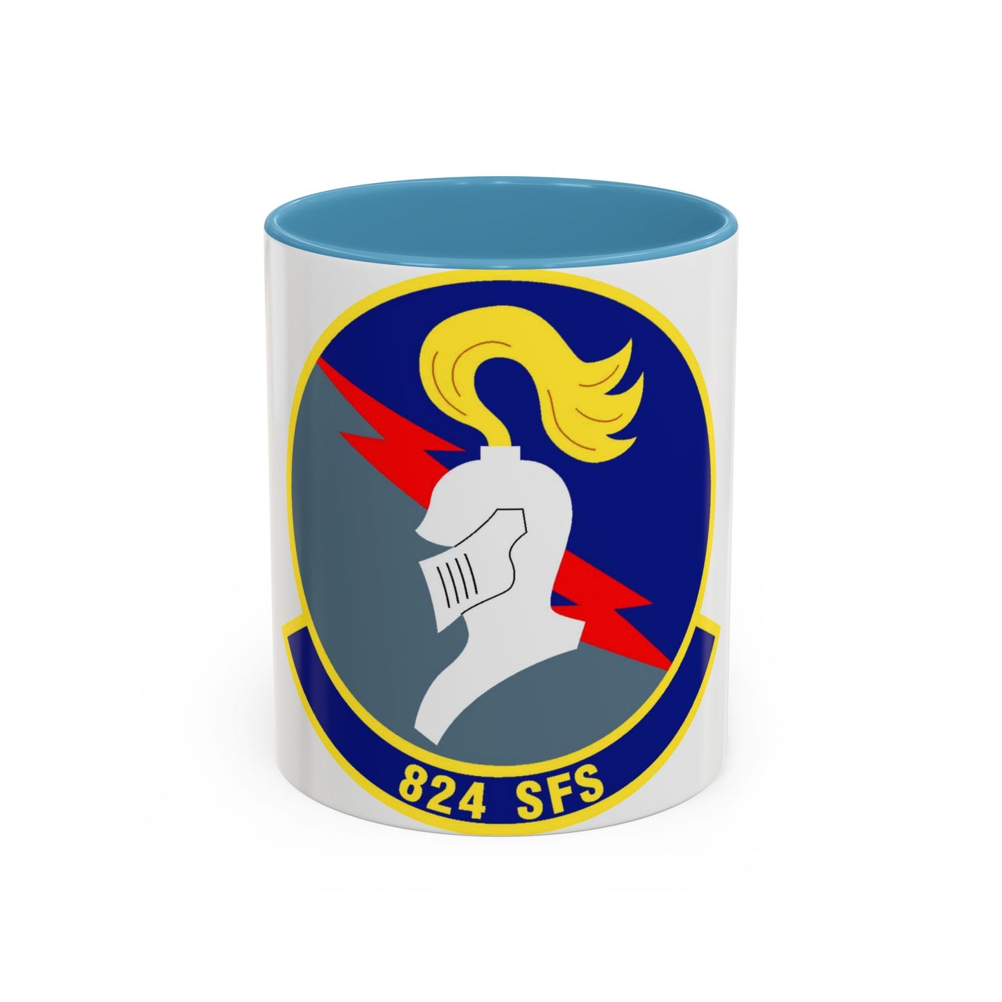 824th Security Forces Squadron (U.S. Air Force) Accent Coffee Mug