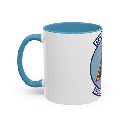 423d Services Squadron (U.S. Air Force) Accent Coffee Mug