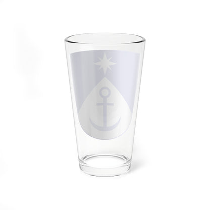 Põhja-Tallinn COA (Estonia) (Coat of Arms) Pint Glass 16oz