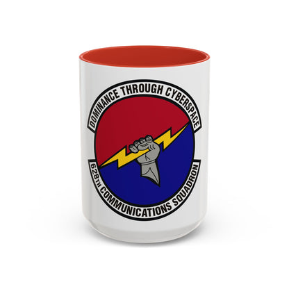 628th Communications Squadron (U.S. Air Force) Accent Coffee Mug
