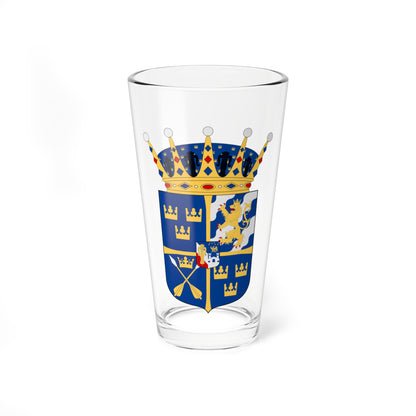 Prins Gabriel vapen (Sweden) (Coat of Arms) Pint Glass 16oz