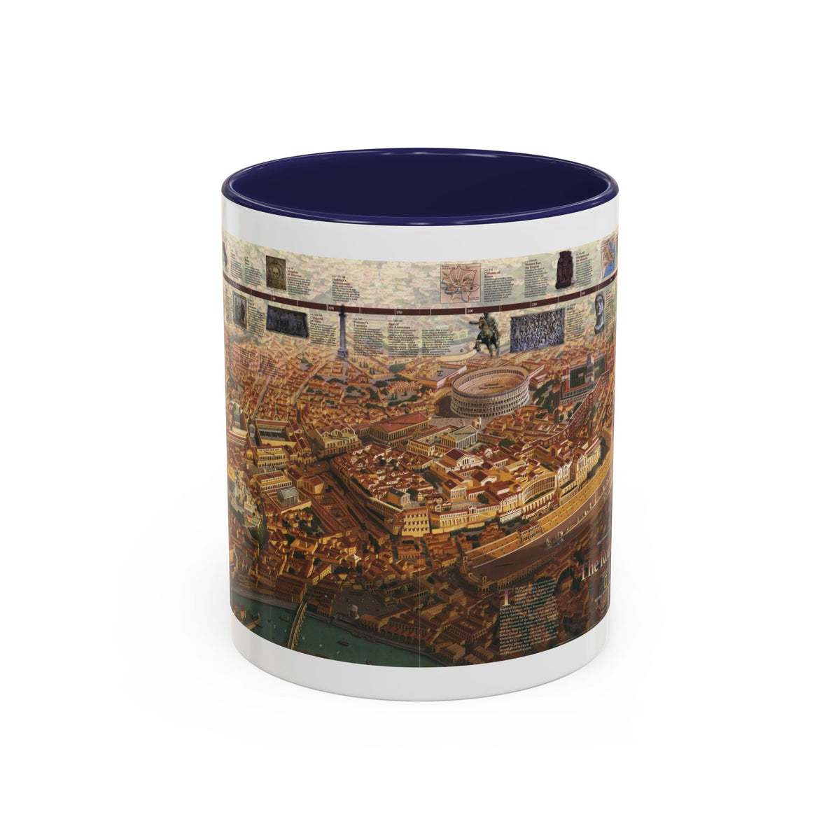 Romans, The (1997) (Map) Accent Coffee Mug