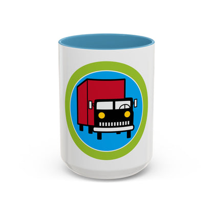 Truck Transportation (Boy Scout Merit Badge) Accent Coffee Mug